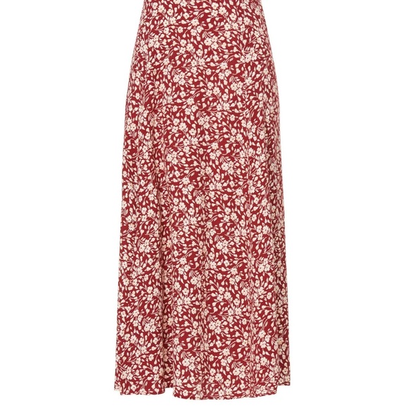 Reformation Zoe Skirt 4 Petites - Picture 3 of 8